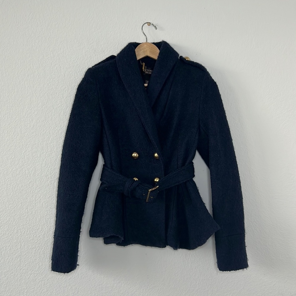 Victoria’s Secret Peplum Peacoat - Picture 1 of 5